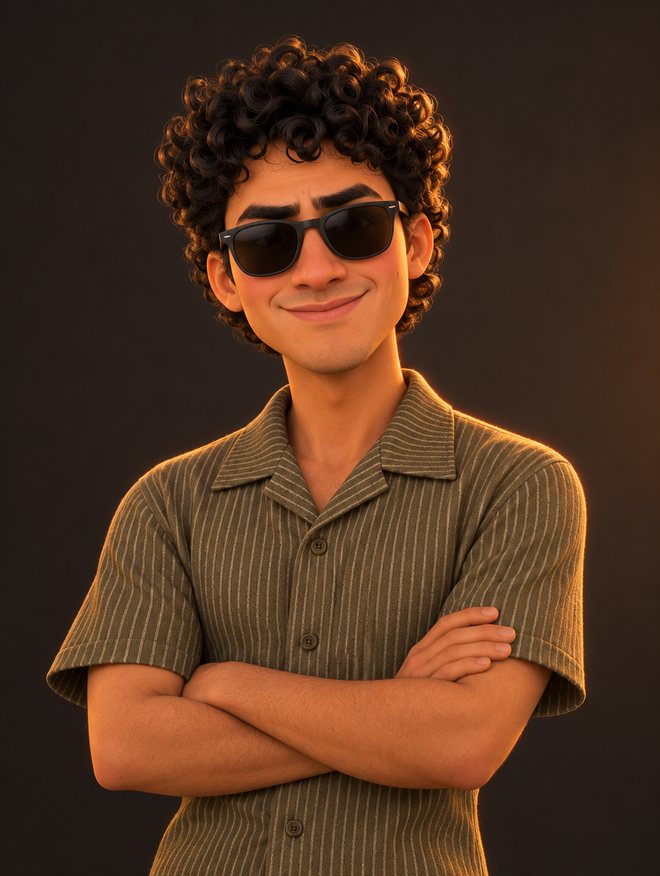 Diego Esquivel en versión 3D
